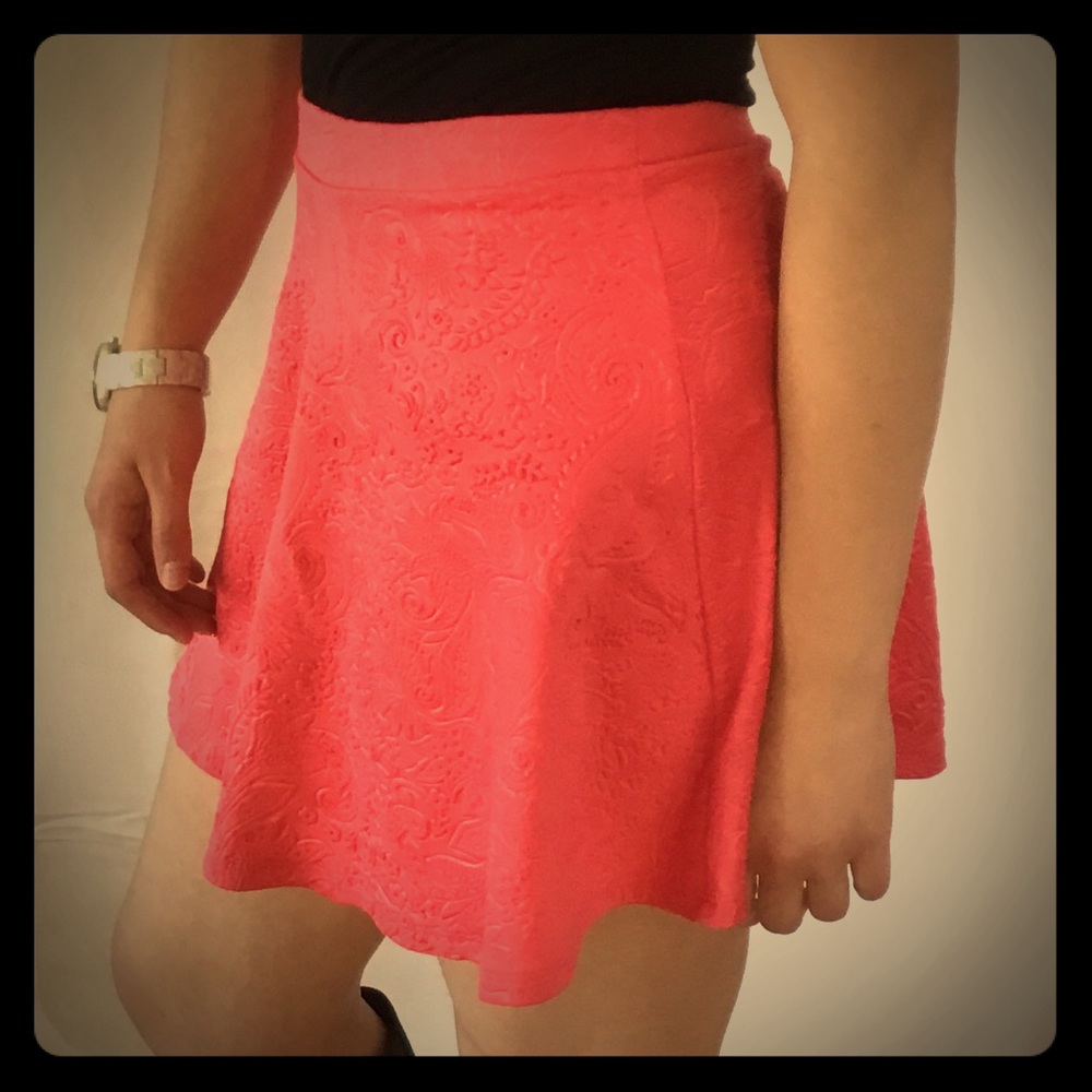 Aeropostale Pink Skater Skirt Size S